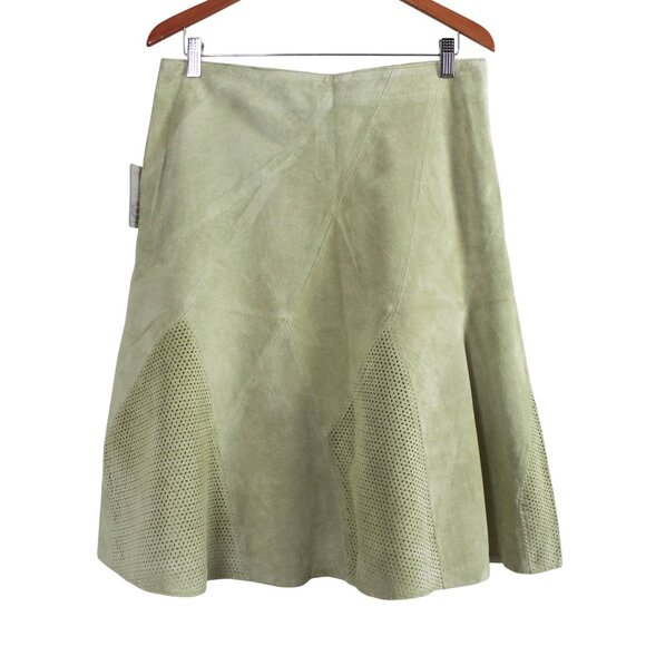 Skotts Washable Suede Midi Skirt - Picture 1 of 14